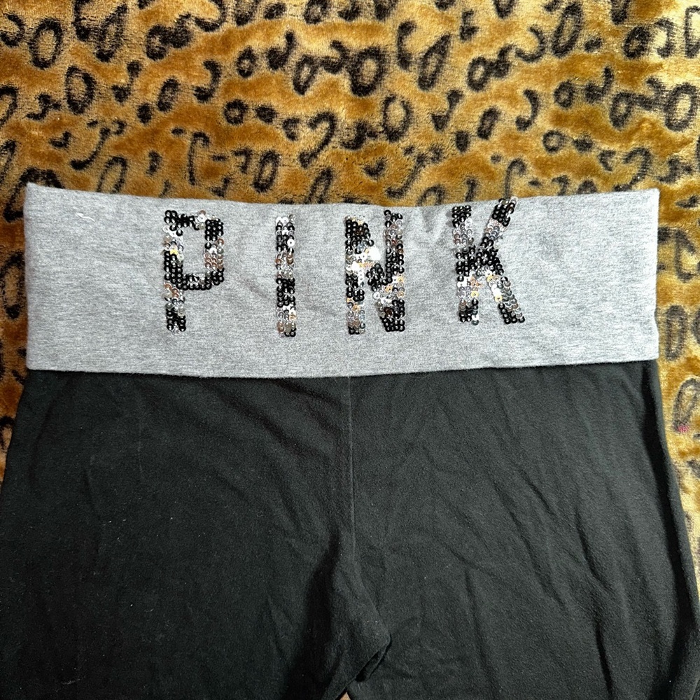 Victoria's Secret Foldover Capri Leggings